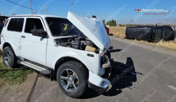 Պողոս-Պետրոս սրբատեղիի հարևանությամբ բախվել են մեքենաներ. կա վիրավոր