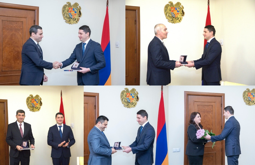 ՔԿ կոլեգիայի, ղեկավարության անդամները պարգևատրվել են «ՀՀ քննչական կոմիտեի 10-ամյակ» հոբելյանական մեդալով