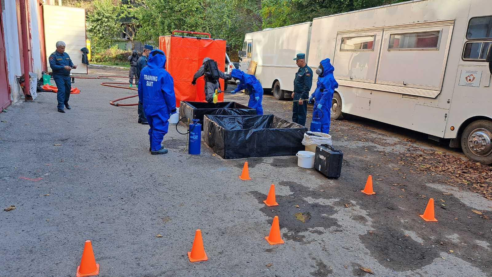 Վերապատրաստման դասընթացներ՝ Սյունիքի և Շիրակի հրշեջ-փրկարարական ջոկատներում
