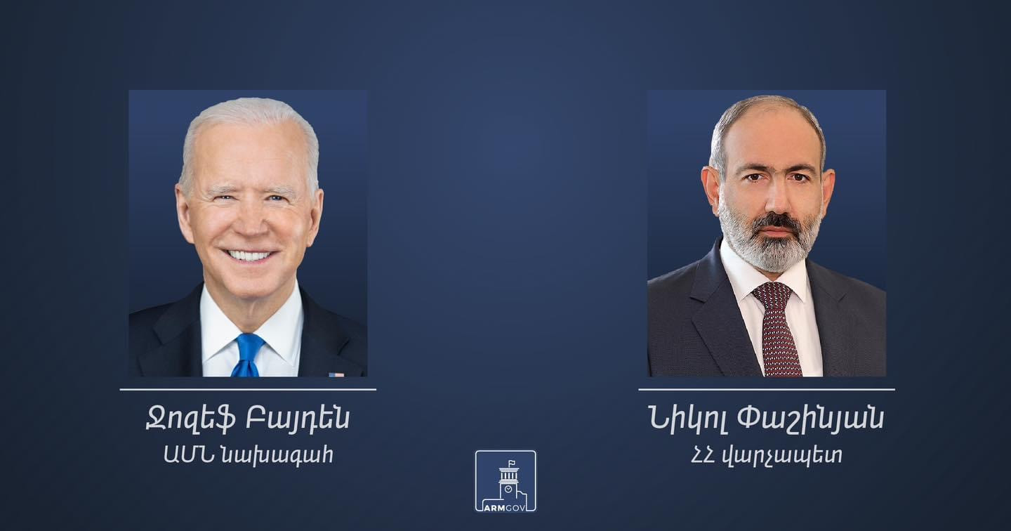 Հայրենասիրությունը քաղաքականությունից վեր դասելով՝ Դուք խիզախորեն ընտրել եք խաղաղության ուղին. Ջո Բայդենը նամակ է հղել Փաշինյանին