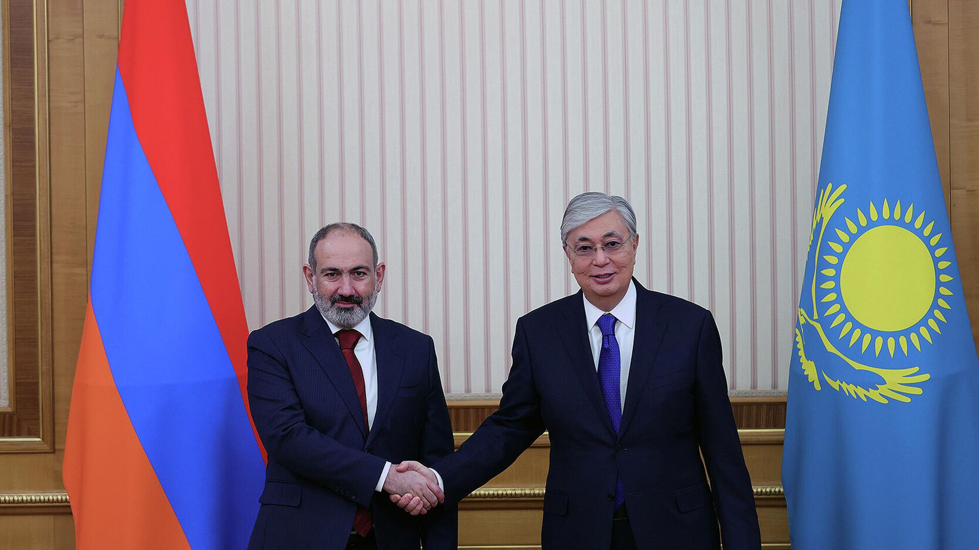 Հայաստանը մեծապես կարևորում է Ղազախստանի հետ բոլոր ոլորտներում համագործակցության հետևողական ընդլայնումը. Փաշինյանը՝ Տոկաևին