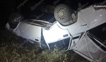 Ավտովթար՝ Գեղարքունիքի մարզում. վարորդն ու հիվանդանոց տեղափոխված 2 ուղևորները պայմանագրային զինծառայողներ են