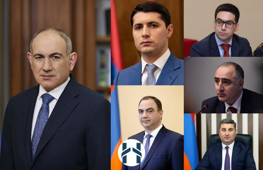 Պաշտոնից ազատվել են Արգիշտի Քյարամյանը, Սասուն Խաչատրյանը, Ռուստամ Բադասյանը, Վահե Ղազարյանն ու Գնել Սանոսյանը