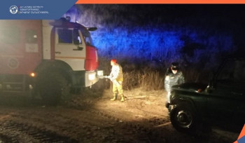 Ջերմուկի մոտակայքում մեքենան ընկել է գետը