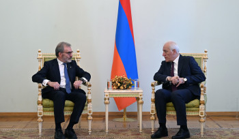 Նախագահ Վահագն Խաչատուրյանին իր հավատարմագրերն է հանձնել Հայաստանում Իսպանիայի նորանշանակ դեսպանը