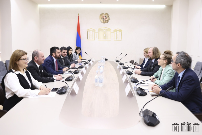 ԱԺ-ում հյուրընկալվել է Բունդեսթագի եվրամիության հարցերի հանձնաժողովի նախագահը. անդրադարձ է կատարվել Հայաստան-Ադրբեջան հարաբերությունների կարգավորմանը