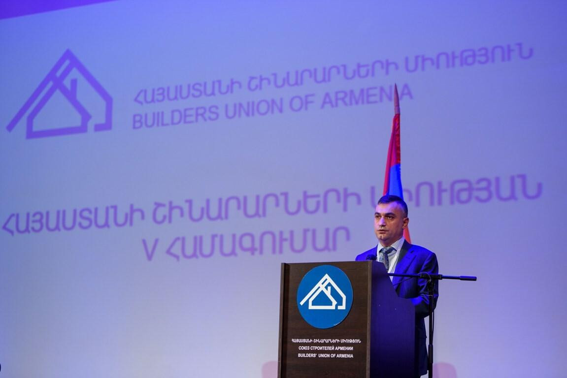 Վահան Հարությունյանը՝ Հայաստանի Շինարարների միության նախագահ
