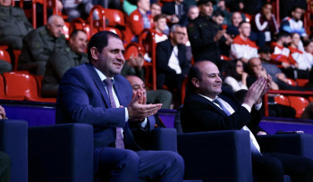 Սուրեն Պապիկյանը հետևել է Ըմբշամարտի զինվորականների աշխարհի 37-րդ առաջնության եզրափակիչ գոտեմարտերին