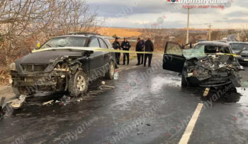 Կարբիում բախվել են «Kia Sorento»-ն ու «Nissan March»-ը. կան տուժածներ