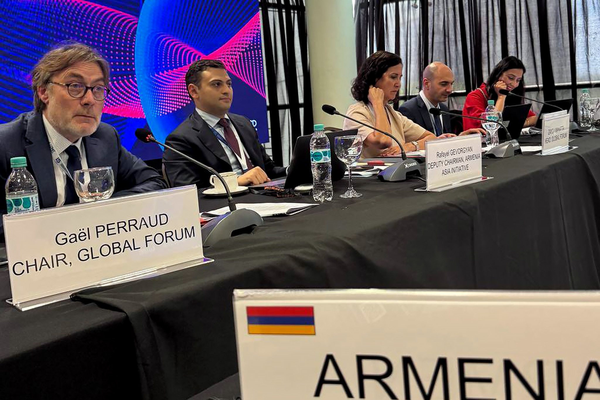 ՊԵԿ պատվիրակությունը մասնակցել է ՏՀԶԿ գլոբալ ֆորումի Ասիական նախաձեռնության 7-րդ բարձրաստիճան հանդիպմանը