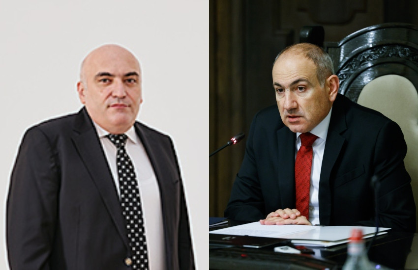 Փաշինյանն իր խորհրդականին ազատել է պաշտոնից