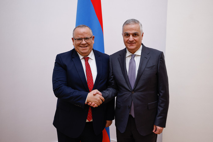 Փոխվարչապետ Մհեր Գրիգորյանն ընդունել է Ալժիրի դեսպան Բումեդիեն Գեննադիին