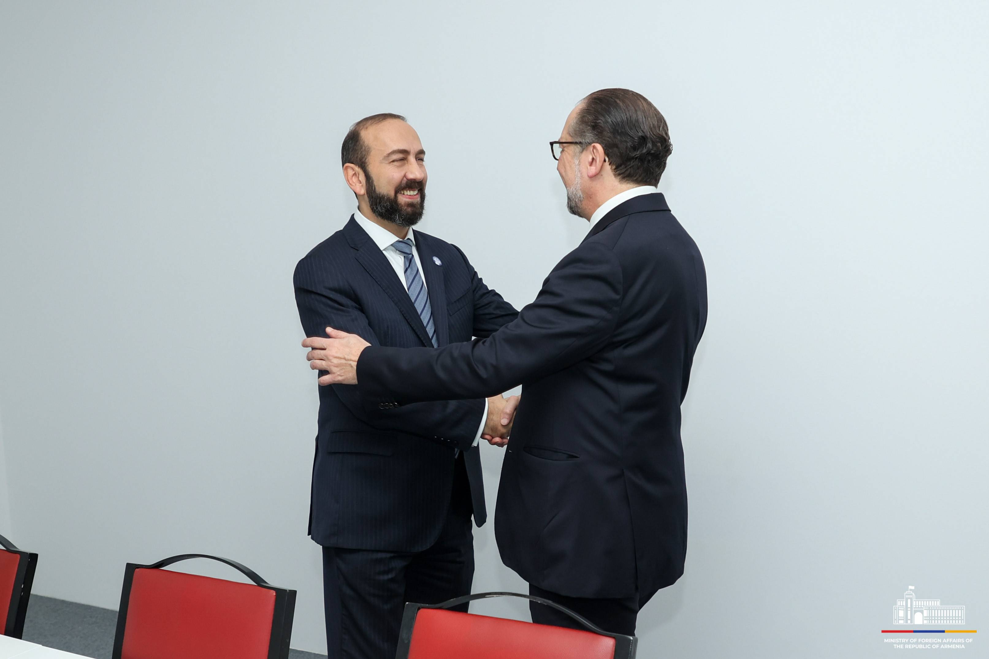 Արարատ Միրզոյանը հանդիպում է ունեցել Ավստրիայի ԱԳ նախարար Ալեքսանդր Շալենբերգի հետ