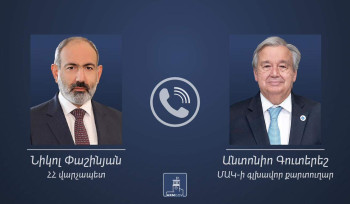 Փաշինյան֊Գուտերեշ հեռախոսազրույցի ընթացքում քննարկվել են Լեռնային Ղարաբաղ և Լաչինի միջանցք ՄԱԿ-ի փաստահավաք առաքելություն ուղարկելուն առնչվող հարցեր