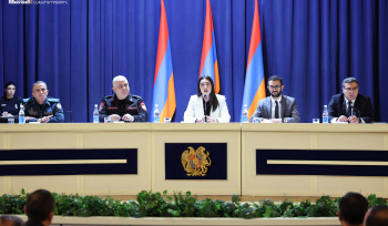 Ինստիտուցիոնալ լուծումներ և արժանիքահեն մոտեցումներ․ ՆԳ նախարարը անձնակազմին ներկայացրել է կադրային նոր մեթոդաբանությունը