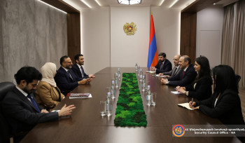 Արմեն Գրիգորյանն ընդունել է ԱՄԷ նախագահի խորհրդական Անվար Գարգաշին