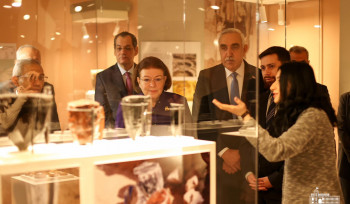 Հնագույն քաղաքակրթությունների ֆորումի 8-րդ նախարարական հանդիպման մասնակիցները շրջայց են կատարել Հայաստանի պատմության թանգարանում