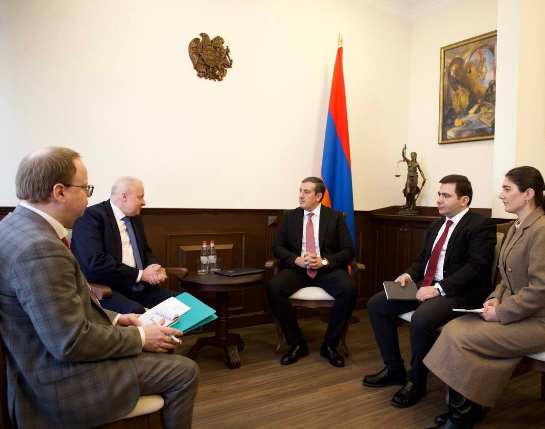 ԲԴԽ նախագահն ընդունել է ՌԴ դեսպսն Կոպիրկինին