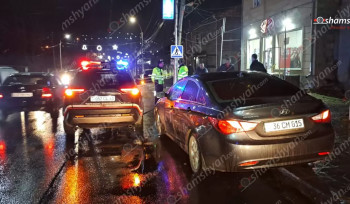 Մաhվան ելքով վրաերթ՝ Վանաձորում. Hyundai Sonata-ն վրաերթի է ենթարկել hետիոտնին