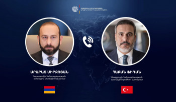 Միրզոյանը հեռախոսազրույց է ունեցել Թուրքիայի արտաքին գործերի նախարարի հետ