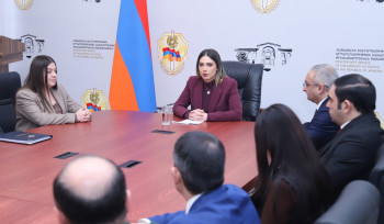 Սրբուհի Գալյանը ՀՀ ԱՆ քրեակատարողական ծառայության վարչակազմին է ներկայացրել Քրեակատարողական ծառայության նորանշանակ պետ Ծովինար Թադևոսյանին