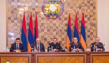 ՀՀ քննչական կոմիտեի նախագահ Արթուր Պողոսյանը Կոմիտեի անձնակազմին է ներկայացրել նորանշանակ տեղակալներին