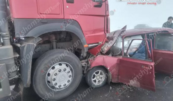 Վարորդի ինքնազգացողության վատացման պատճառով վթար է տեղի ունեցել, կա հինգ վիրավոր