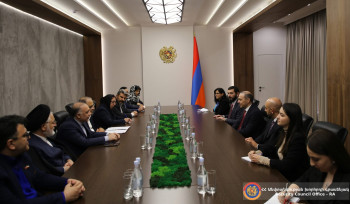 ԱԽ քարտուղար Արմեն Գրիգորյանն ընդունել է Իրանի Իսլամական Հանրապետության Մեջլիսի Իրան-Հայաստան բարեկամական խմբի ղեկավարին