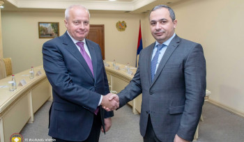 ՀՀ քննչական կոմիտեի նախագահն ընդունել է ՀՀ-ում ՌԴ դեսպանին