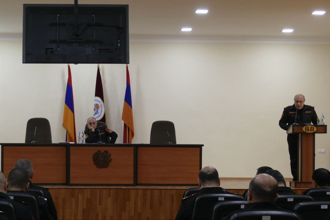 ՊՆ ռազմական ոստիկանությունում տեղի է ունեցել խորհրդակցություն 2024-ի աշխատանքների արդյունքների ամփոփման վերաբերյալ
