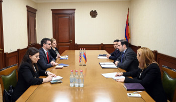 ՊԵԿ նախագահ Էդուարդ Հակոբյանը հյուրընկալել է դեսպան Ջոն Գալագերին