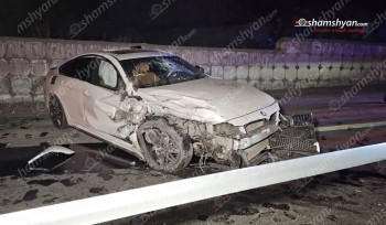 Խոշոր ավտովթար «Արծվի թևեր»-ի հարևանությամբ. բախվել են BMW-ն, Mercedes-ն ու Nissan-ը. կան վիրավորներ