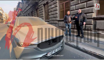 Փորձել են այրել պատգամավոր Գառնիկ Դանիելյանի մեքենան,  գողացել են մոտ 2000 դոլարանոց պահեստամաս. Hraparak.am