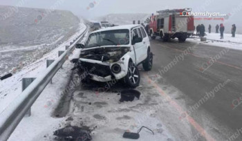 Արագածոտնի մարզում բախվել են «ՎԱԶ 2121»-ն ու «ՎԱԶ 2107»-ը. կան զոհեր և վիրավnրներ