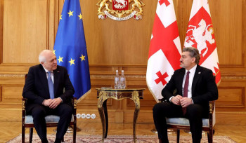 Օրբելիանիների պալատում Վրաստանում ՀՀ դեսպանն ընդունել է Վրաստանի նախագահին