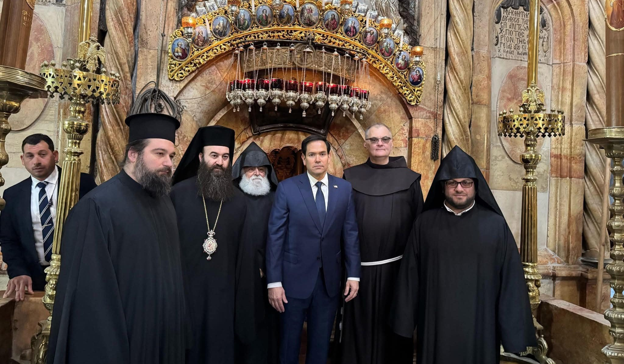 ԱՄՆ պետքարտուղար Մարկո Ռուբիոն Երուսաղեմում այցելել է Սուրբ Հարության տաճար