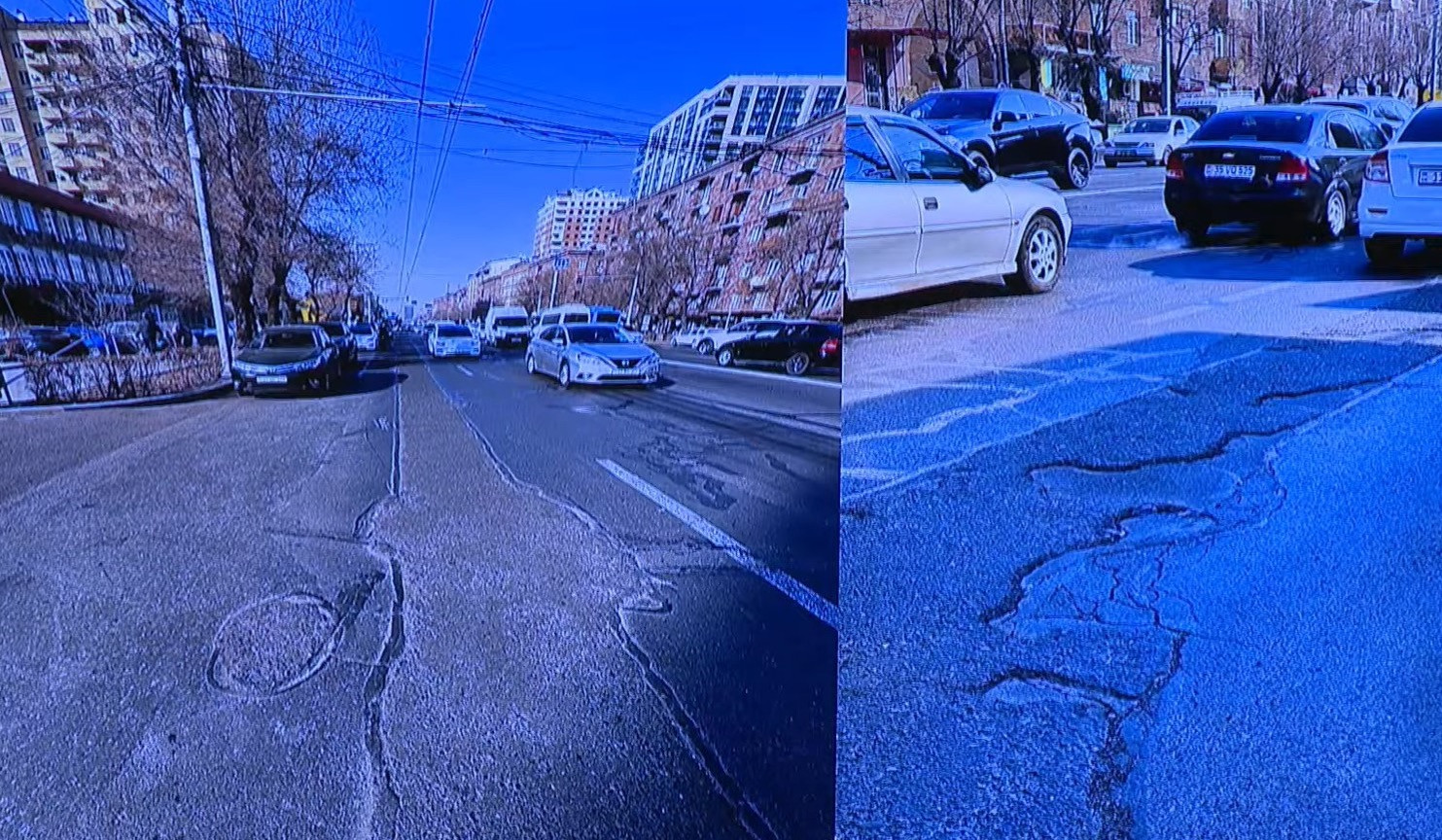 Երևանի մի շարք փողոցների ասֆալտապատումից հետո չարտոնված և անորակ ասֆալտապատում է արվել. փոխքաղաքապետ