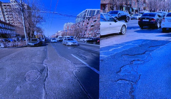 Երևանի մի շարք փողոցների ասֆալտապատումից հետո չարտոնված և անորակ ասֆալտապատում է արվել. փոխքաղաքապետ