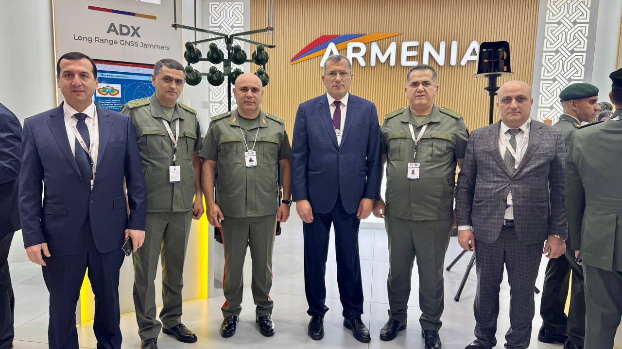 Կարեն Բրուտյանի գլխավորած պատվիրակությունն Աբու Դաբիում մասնակցում է «IDEX-2025» ռազմատեխնիկական ցուցահանդեսին