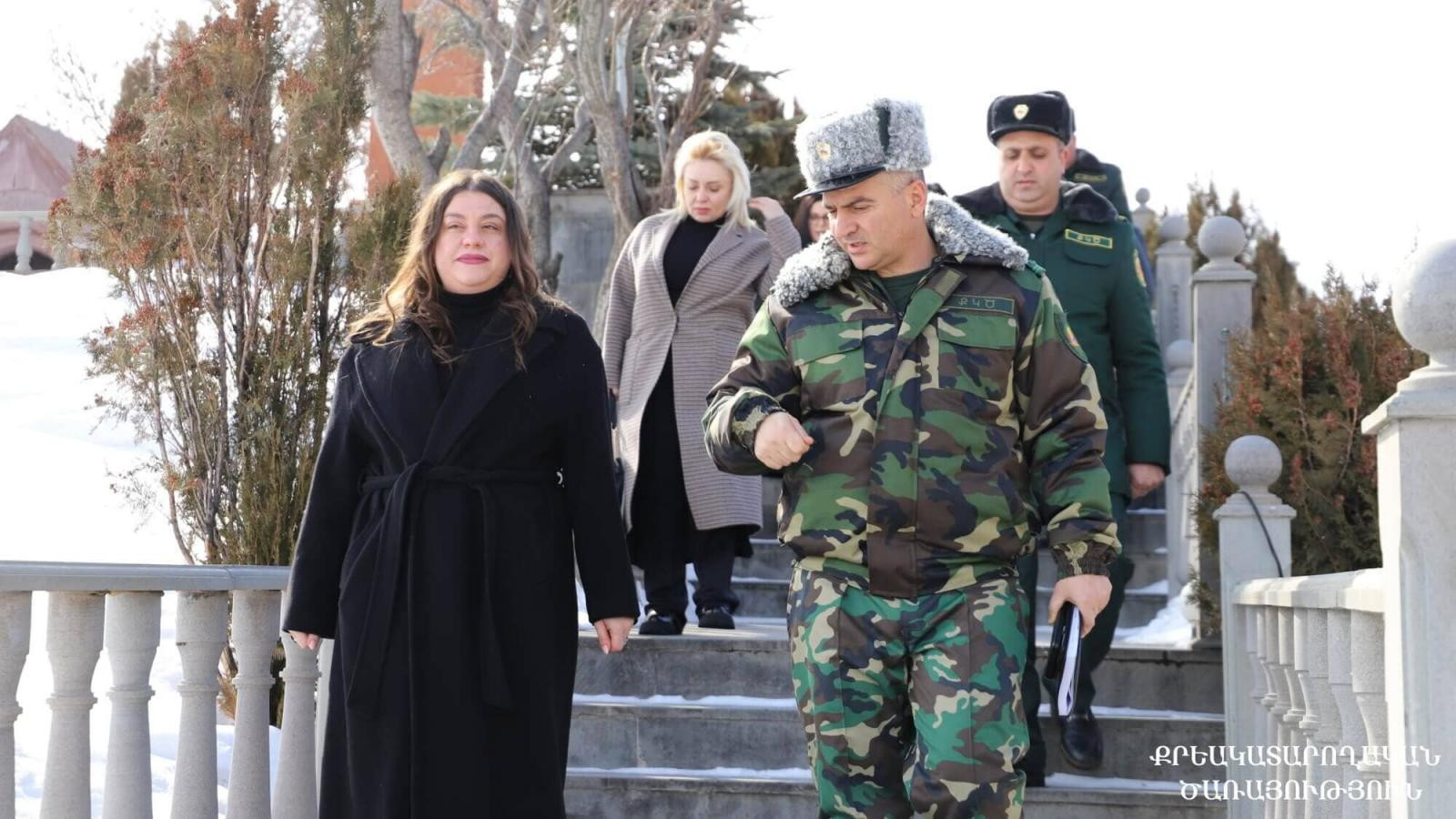 ՔԿԾ պետն ու ԵԽ երևանյան գրասենյակի ներկայացուցիչը շրջայց են կատարել «Արթիկ» և «Վանաձոր» ՔԿՀ-ներում