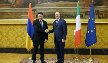Ալեն Սիմոնյանը հանդիպել է Իտալիայի Պատգամավորների պալատի նախագահին