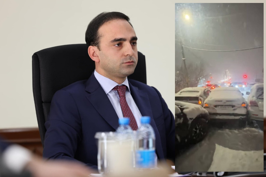 Խցանումները հաճախ խոչընդոտում են ձնամաքրման մեքենաների օպերատիվ տեղաշարժը․ Երևանի քաղաքապետարանի հայտարարությունը