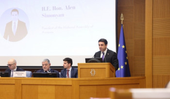 Հայաստանը կանգնած է հումանիտար և անվտանգային լուրջ խնդիրների առջև․ Ալեն Սիմոնյանը նշել է ուժի կիրառման մշտական սպառնալիքը