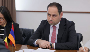 Դավիթ Խուդաթյանն ընդունել է Բելգիայի դեսպանին