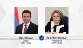 Ալեն Սիմոնյանը հեռախոսազրույց է ունեցել Վալենտինա Մատվիենկոյի հետ