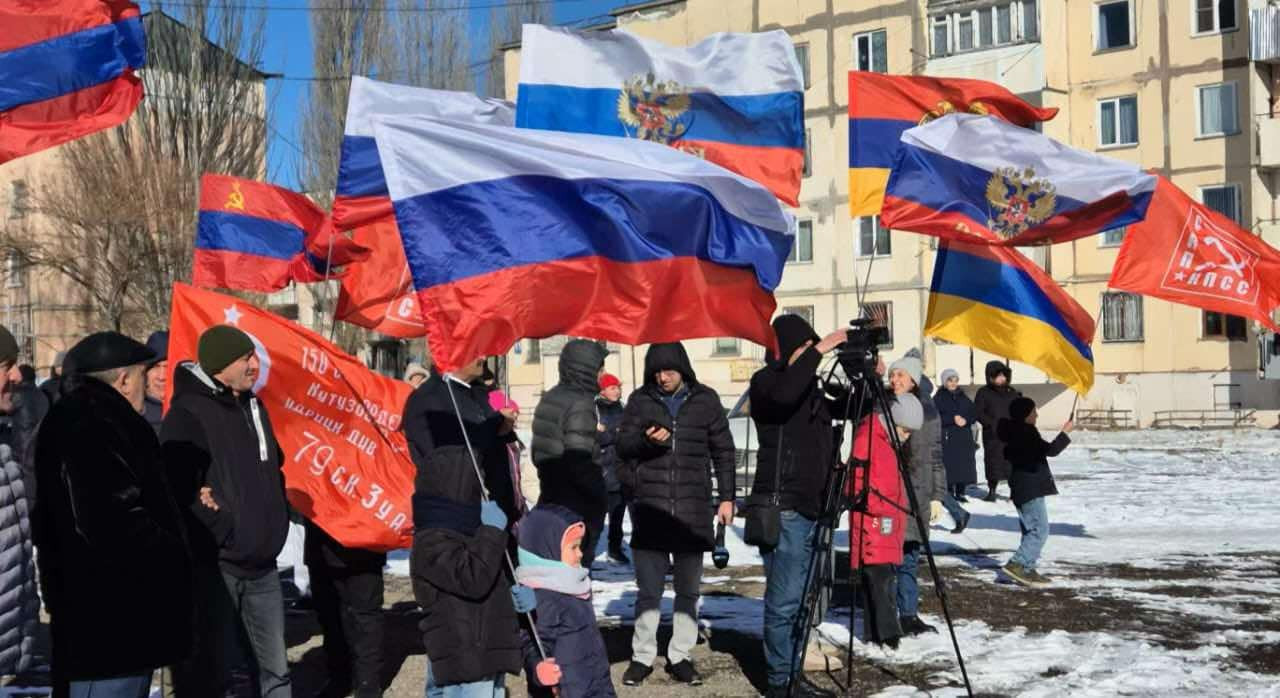 23 февраля Коммунистическая партия Армении провела праздничное мероприятие