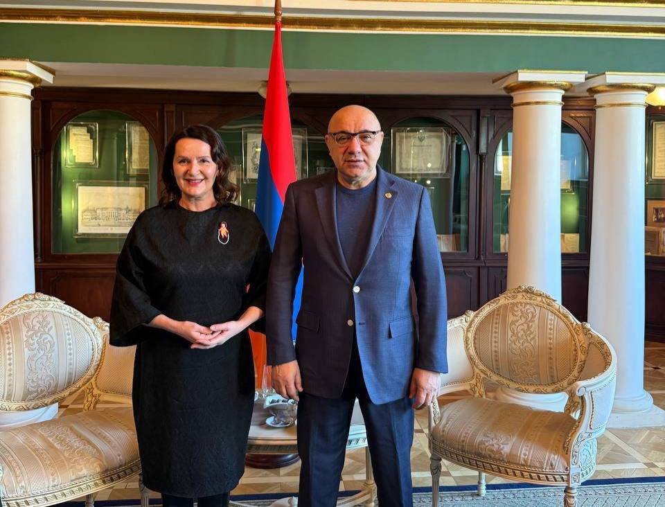 Գուրգեն Արսենյանը հանդիպել է ՌԴ-ում Սլովենիայի դեսպանի հետ