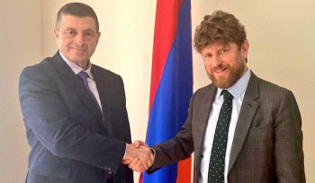 Ֆրանսիայի դեսպանը  հանդիպել է Վայոց ձորի մարզպետի հետ