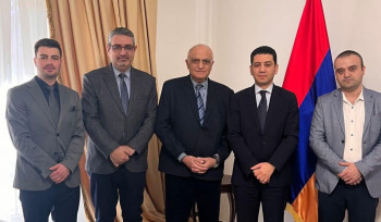 Իրանում ՀՀ դեսպանն ընդունել է Հայ Ճարտարապետների և Ճարտարագետների միության վարչության անդամներին