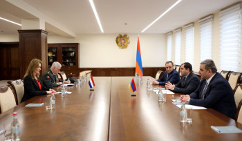 Պապիկյանը Նիդերլանդների դեսպանի և պաշտպանության հարցերով կցորդի հետ քննարկել է պաշտպանության ոլորտում համագործակցության հնարավորությունները